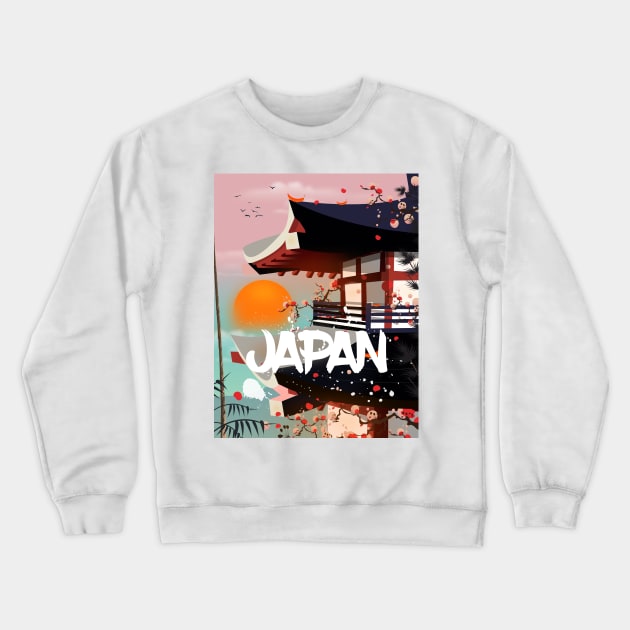 Japan Crewneck Sweatshirt by nickemporium1